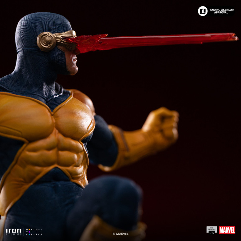 Iron Studios Marvel - Ciclop Deluxe Art Scale 1/10 - Diorama del Guanto dell'Infinito