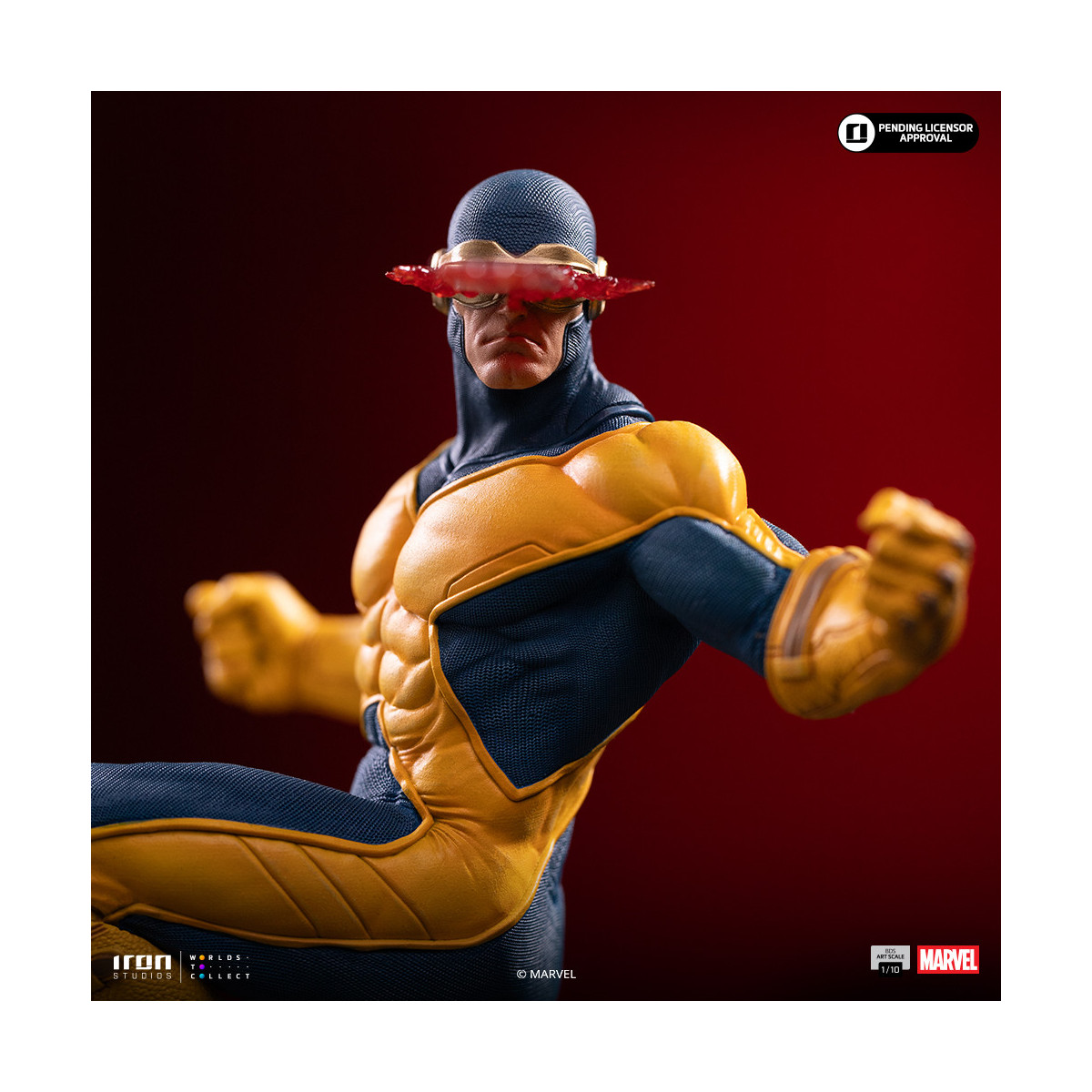 Iron Studios Marvel - Ciclop Deluxe Art Scale 1/10 - Diorama del Guanto dell'Infinito