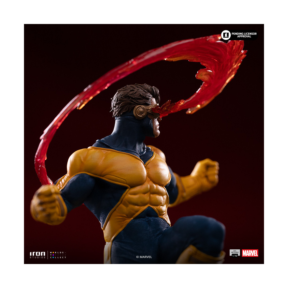 Iron Studios Marvel - Ciclop Deluxe Art Scale 1/10 - Diorama del Guanto dell'Infinito