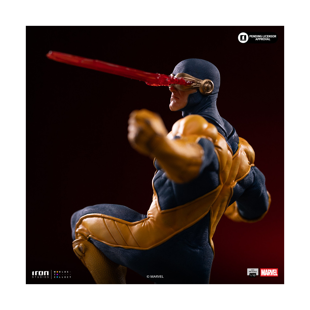 Iron Studios Marvel - Ciclop Deluxe Art Scale 1/10 - Diorama del Guanto dell'Infinito