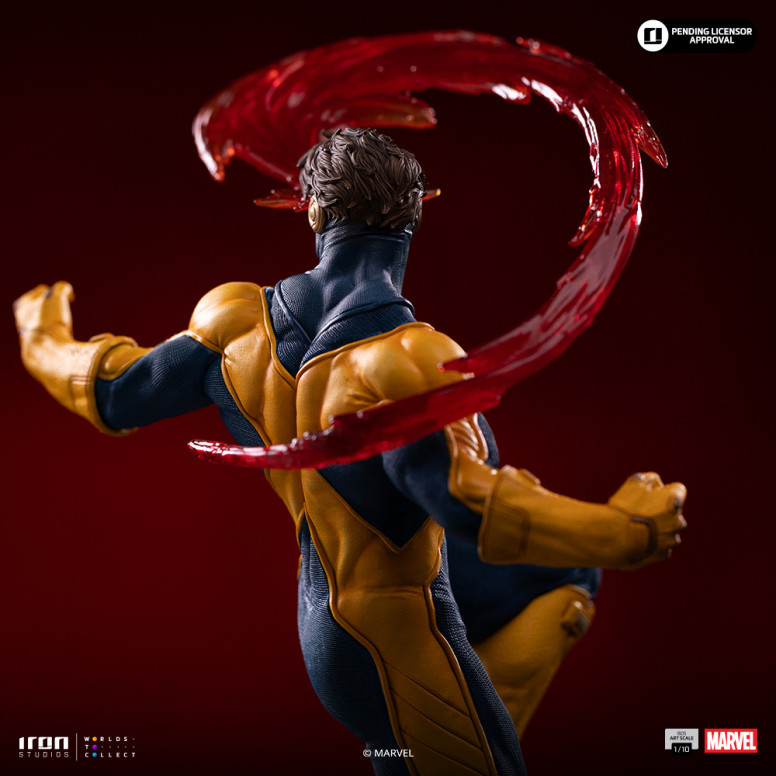 Iron Studios Marvel - Ciclop Deluxe Art Scale 1/10 - Diorama del Guanto dell'Infinito