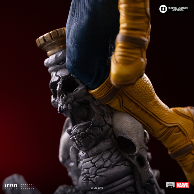 Iron Studios Marvel - Ciclop Deluxe Art Scale 1/10 - Diorama del Guanto dell'Infinito