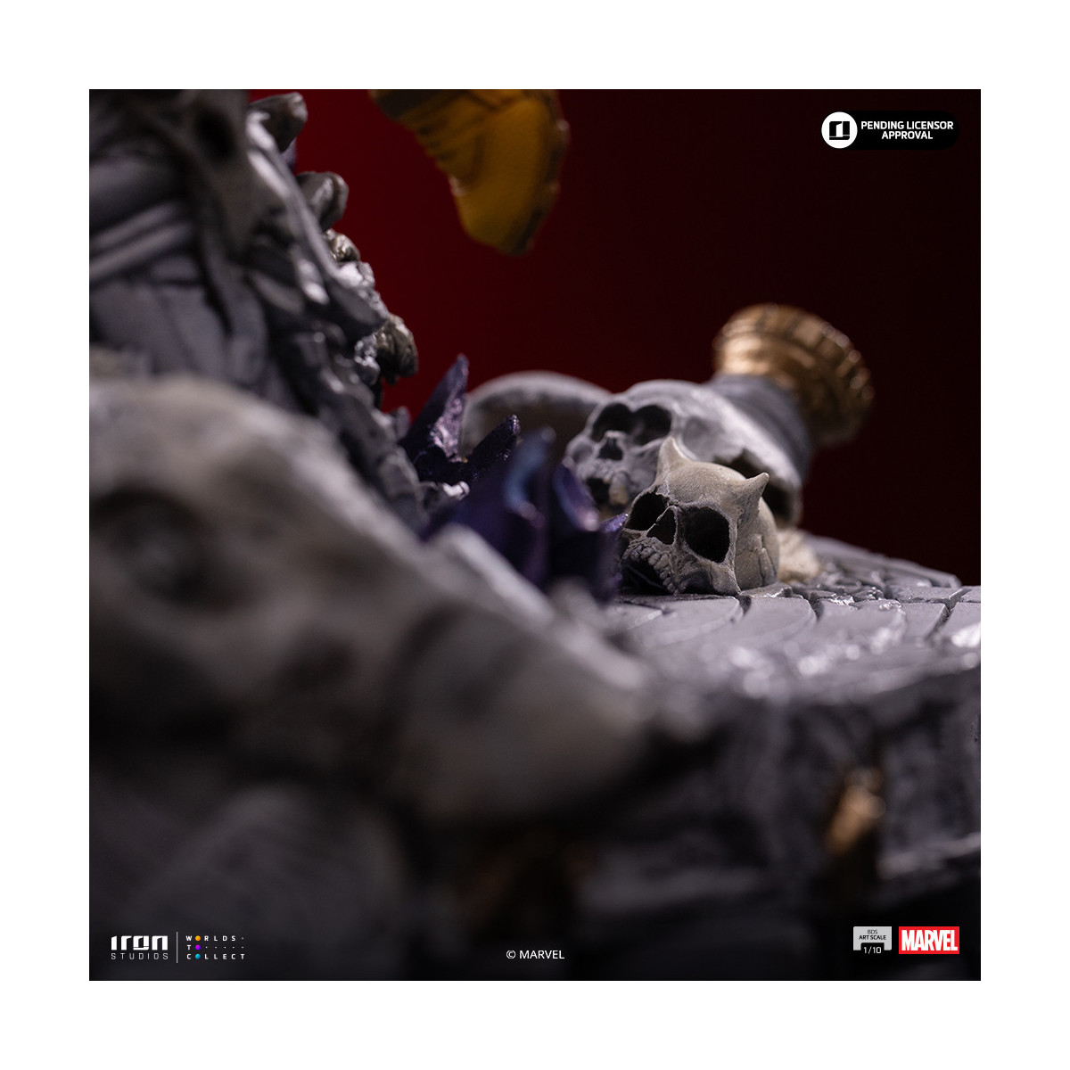 Iron Studios Marvel - Ciclop Deluxe Art Scale 1/10 - Diorama del Guanto dell'Infinito