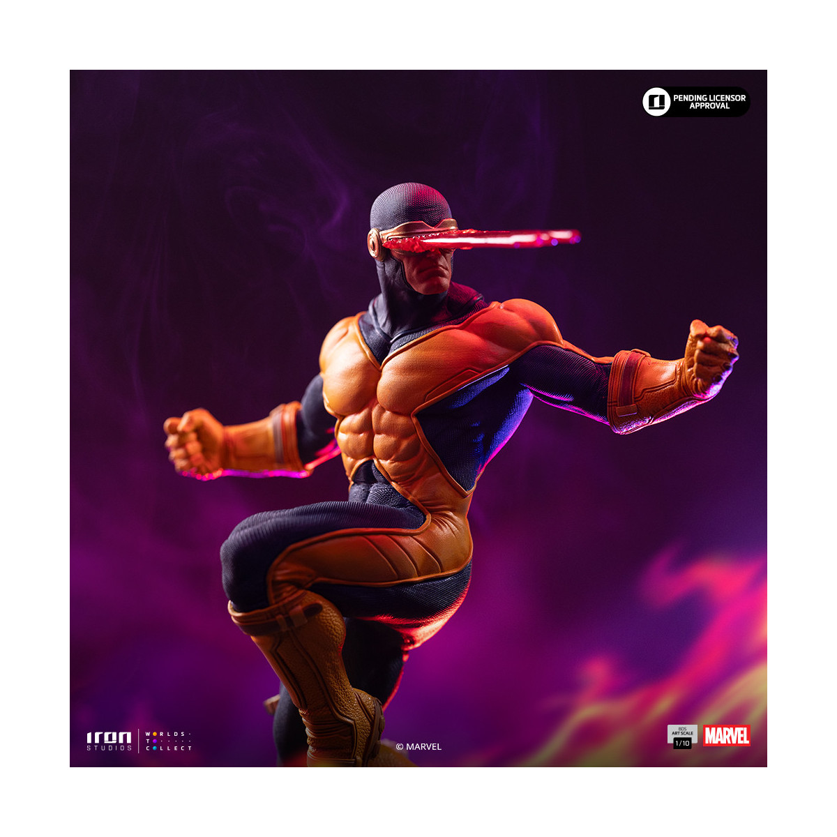 Iron Studios Marvel - Ciclop Deluxe Art Scale 1/10 - Diorama del Guanto dell'Infinito