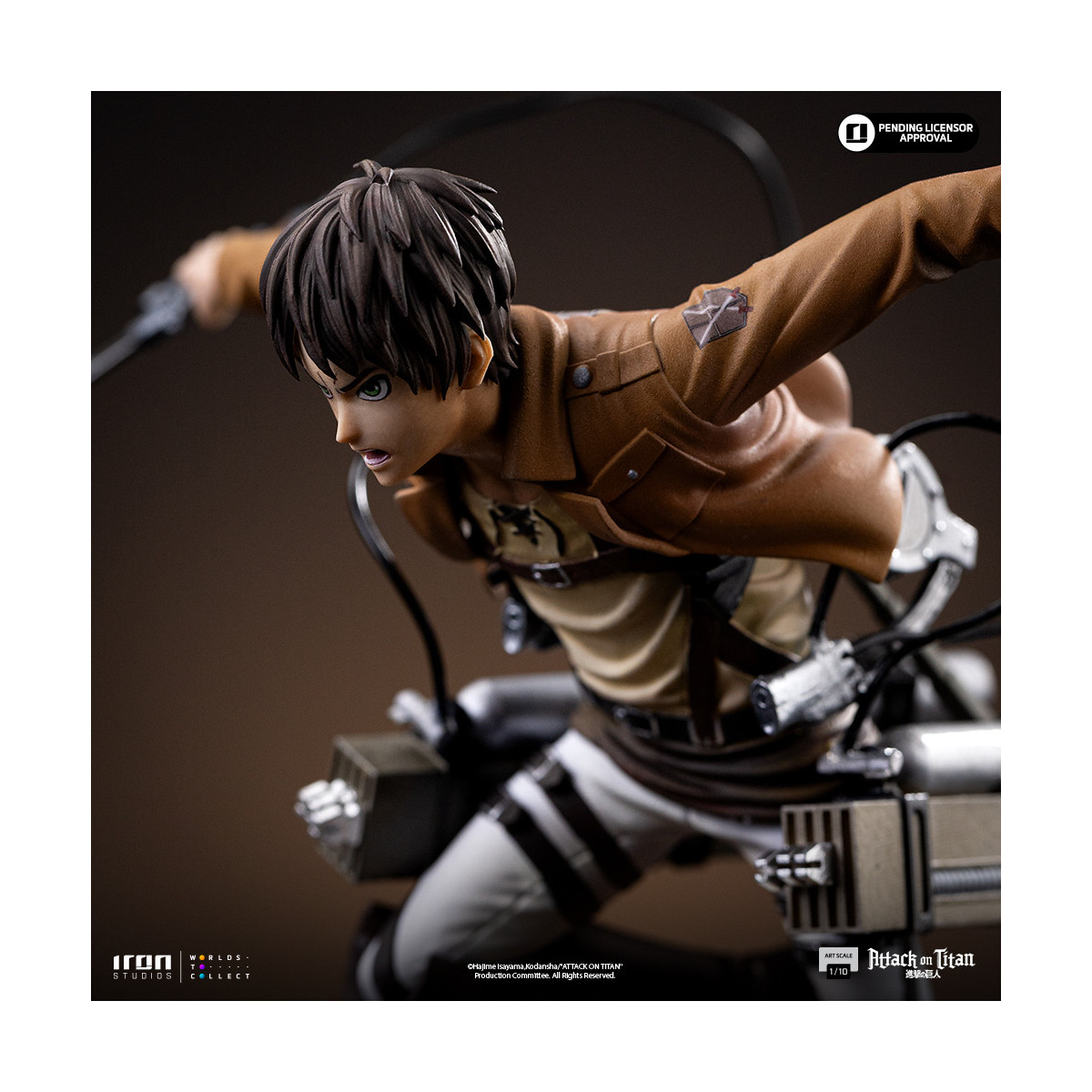 Iron Studios - Attack on Titan - Eren Yeager Art Scale 1/10 - ilL'attacco dei giganti