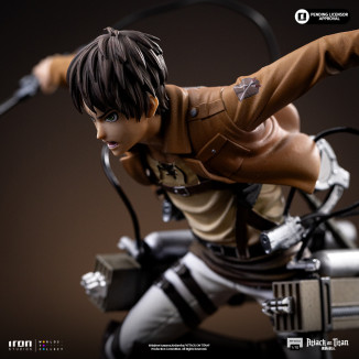 Iron Studios - Attack on Titan - Eren Yeager Art Scale 1/10 - ilL'attacco dei giganti