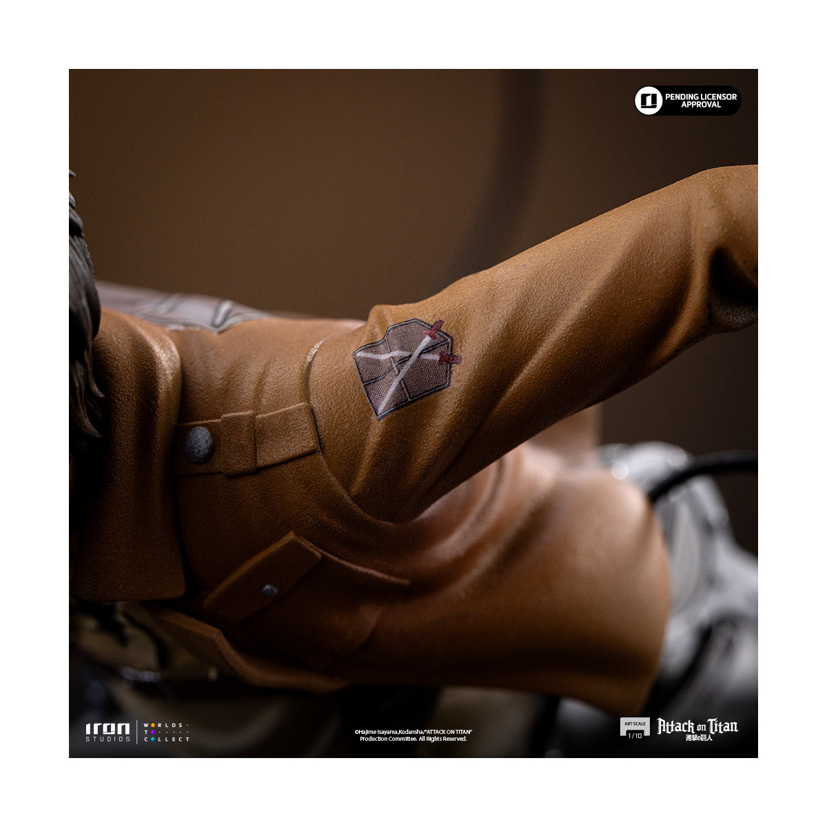 Iron Studios - Attack on Titan - Eren Yeager Art Scale 1/10 - ilL'attacco dei giganti