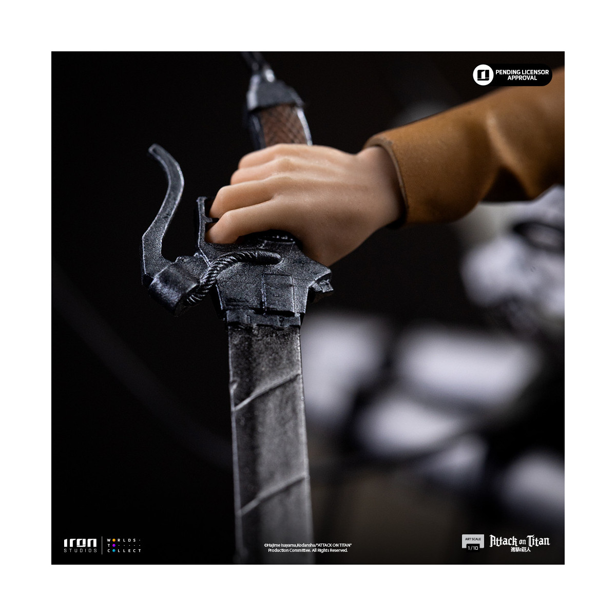 Iron Studios - Attack on Titan - Eren Yeager Art Scale 1/10 - ilL'attacco dei giganti