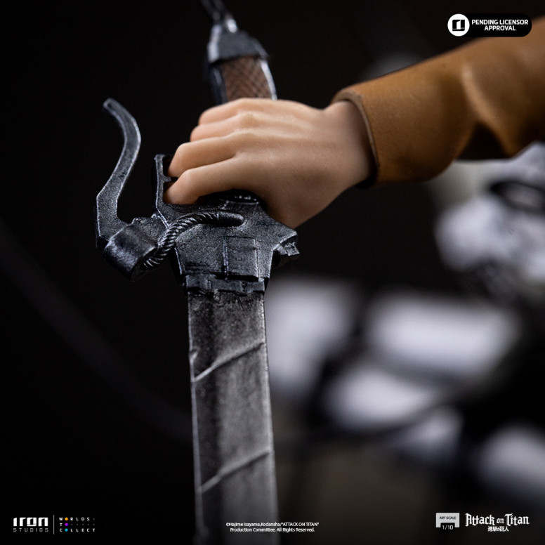 Iron Studios - Attack on Titan - Eren Yeager Art Scale 1/10 - ilL'attacco dei giganti