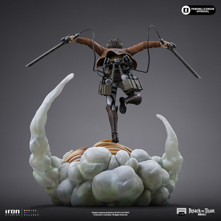 Iron Studios - Attack on Titan - Eren Yeager Art Scale 1/10 - ilL'attacco dei giganti