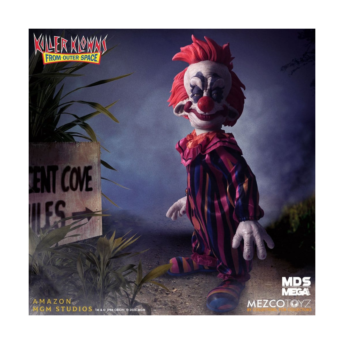 Mezco - Les Clowns tueurs venus d'ailleurs - Mega Scale RUDY - Mega Designer Serie Killer Klowns from Outer Space