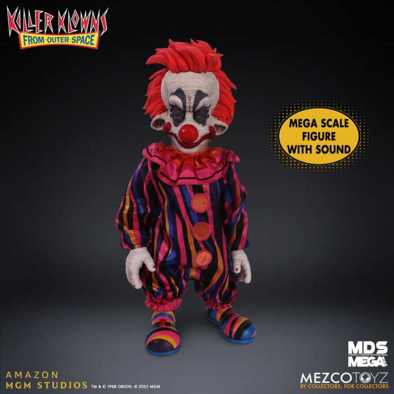 Mezco - Les Clowns tueurs venus d'ailleurs - Mega Scale RUDY - Mega Designer Serie Killer Klowns from Outer Space