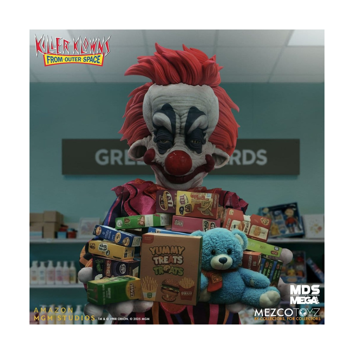 Mezco - Les Clowns tueurs venus d'ailleurs - Mega Scale RUDY - Mega Designer Serie Killer Klowns from Outer Space