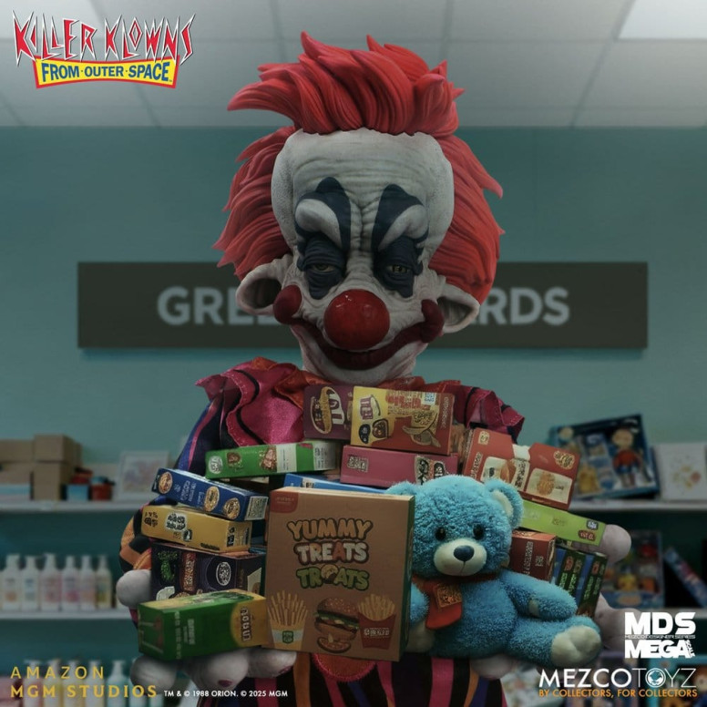 Mezco - Les Clowns tueurs venus d'ailleurs - Mega Scale RUDY - Mega Designer Serie Killer Klowns from Outer Space