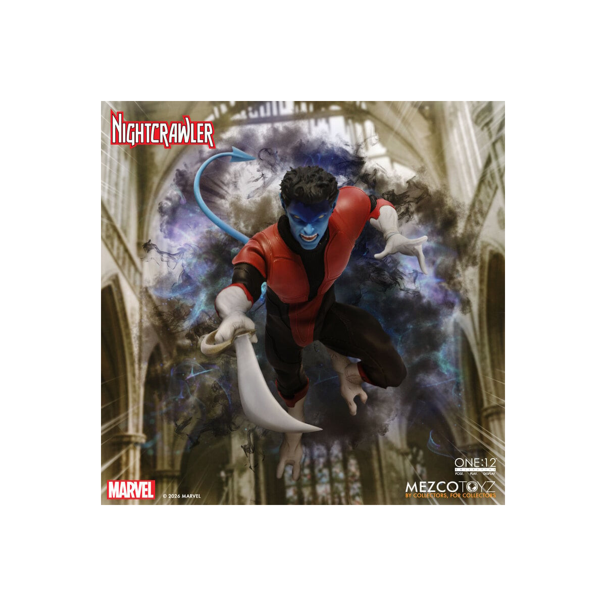 Mezco One 12 - Nightcrawler - X-Men Diablo