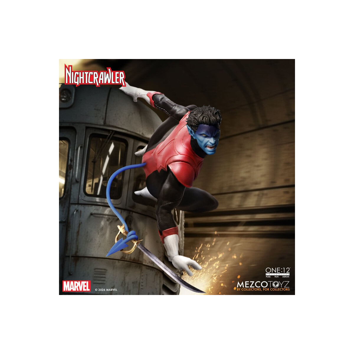 Mezco One 12 - Nightcrawler - X-Men Diablo