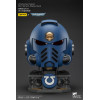JoyToy - Ultramarines Capitan MkX Casco e Espositore 1/1