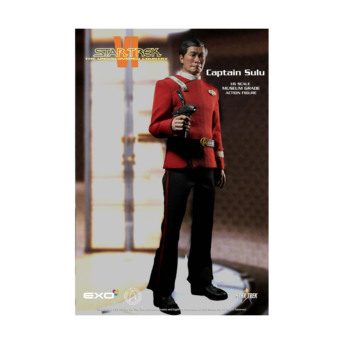 EXO-6 - Star Trek 6: Territori inesplorati 1/6 action figure Capitano Hikaru Sulu