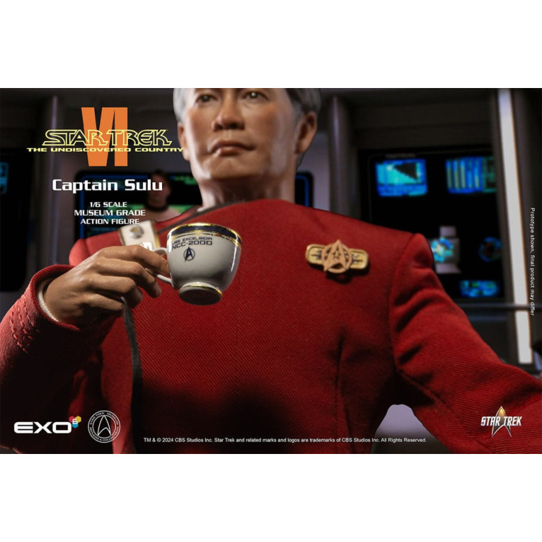 EXO-6 - Star Trek 6: Territori inesplorati 1/6 action figure Capitano Hikaru Sulu