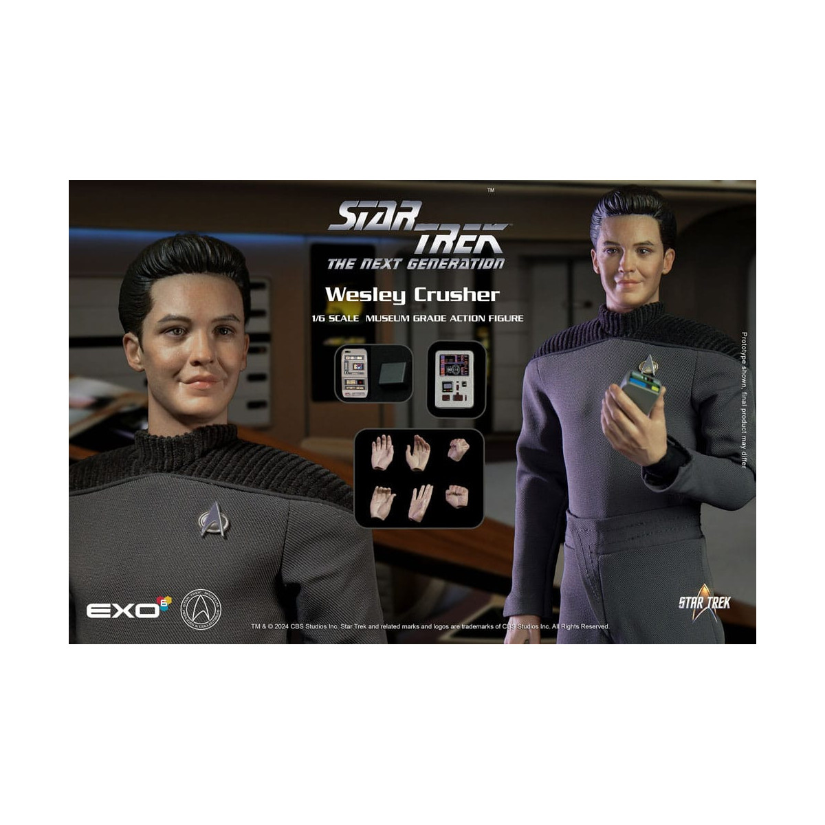EXO-6 - Star Trek: The Next Generation action figure 1/6 Wesley Crusher