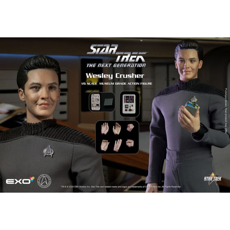 EXO-6 - Star Trek: The Next Generation action figure 1/6 Wesley Crusher