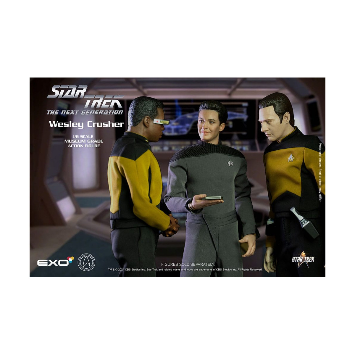 EXO-6 - Star Trek: The Next Generation action figure 1/6 Wesley Crusher