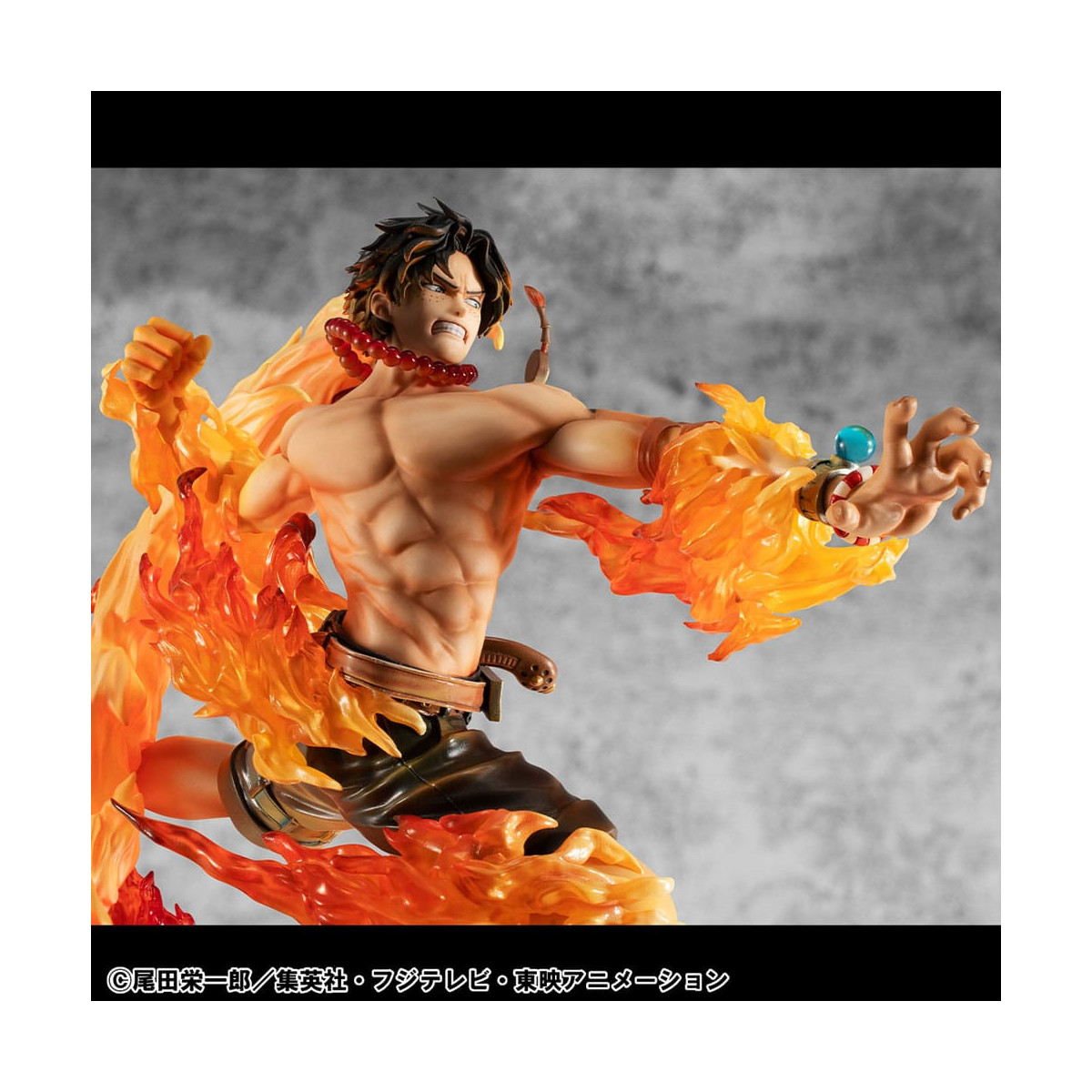 Megahouse One Piece Portrait Of Pirates - P.O.P. NEO-MAXIMUM Portgas D. Ace 15th Anniversary Super Limited Reprint Ver.