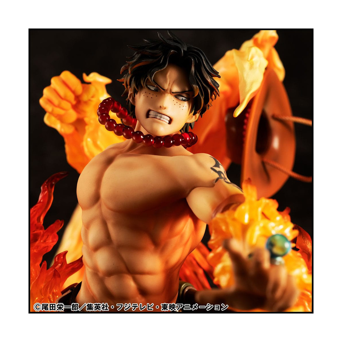 Megahouse One Piece Portrait Of Pirates - P.O.P. NEO-MAXIMUM Portgas D. Ace 15th Anniversary Super Limited Reprint Ver.