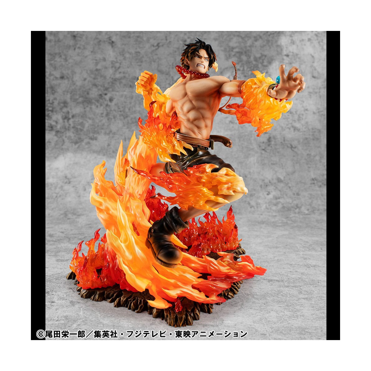 Megahouse One Piece Portrait Of Pirates - P.O.P. NEO-MAXIMUM Portgas D. Ace 15th Anniversary Super Limited Reprint Ver.