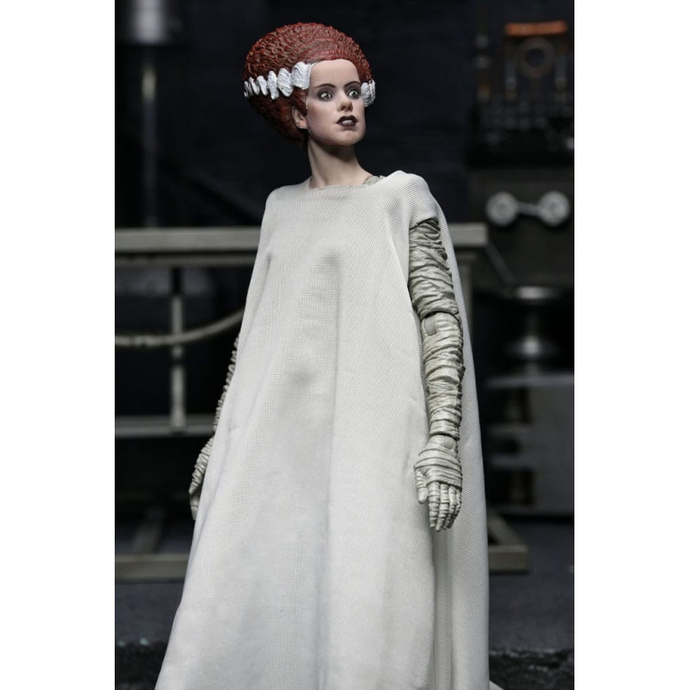 NECA Universal Monsters - Confezione da 2 pezzi Bride of Frankenstein 90° Anniversario Il mostro e il suo compagno