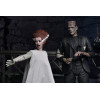 NECA Universal Monsters - Confezione da 2 pezzi Bride of Frankenstein 90° Anniversario Il mostro e il suo compagno