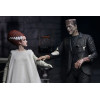 NECA Universal Monsters - Confezione da 2 pezzi Bride of Frankenstein 90° Anniversario Il mostro e il suo compagno