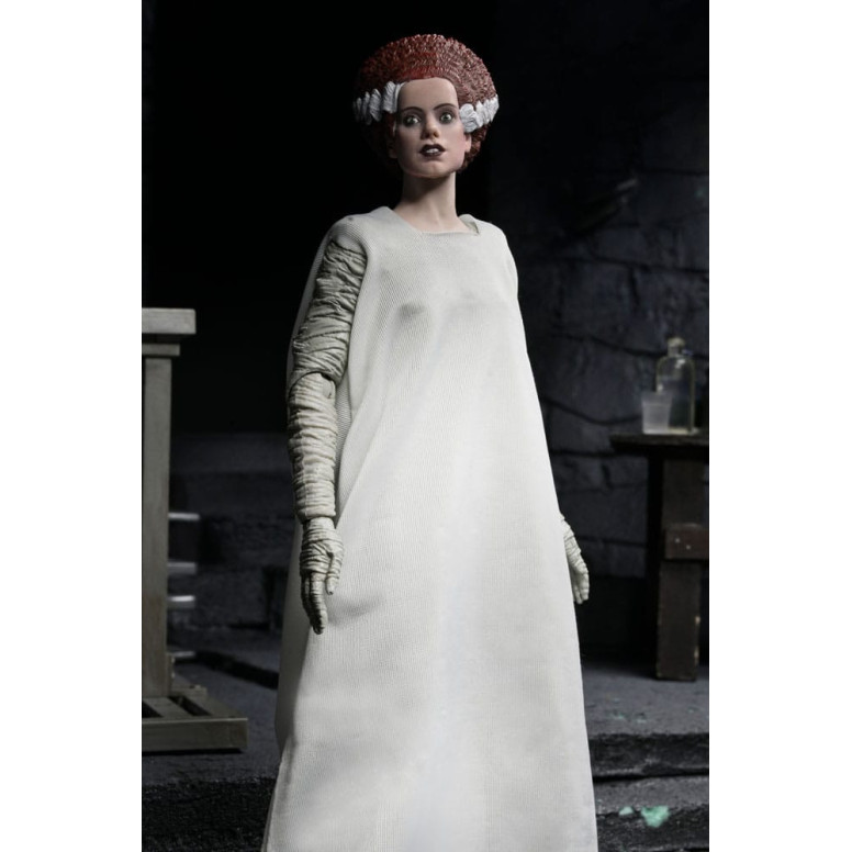 NECA Universal Monsters - Confezione da 2 pezzi Bride of Frankenstein 90° Anniversario Il mostro e il suo compagno