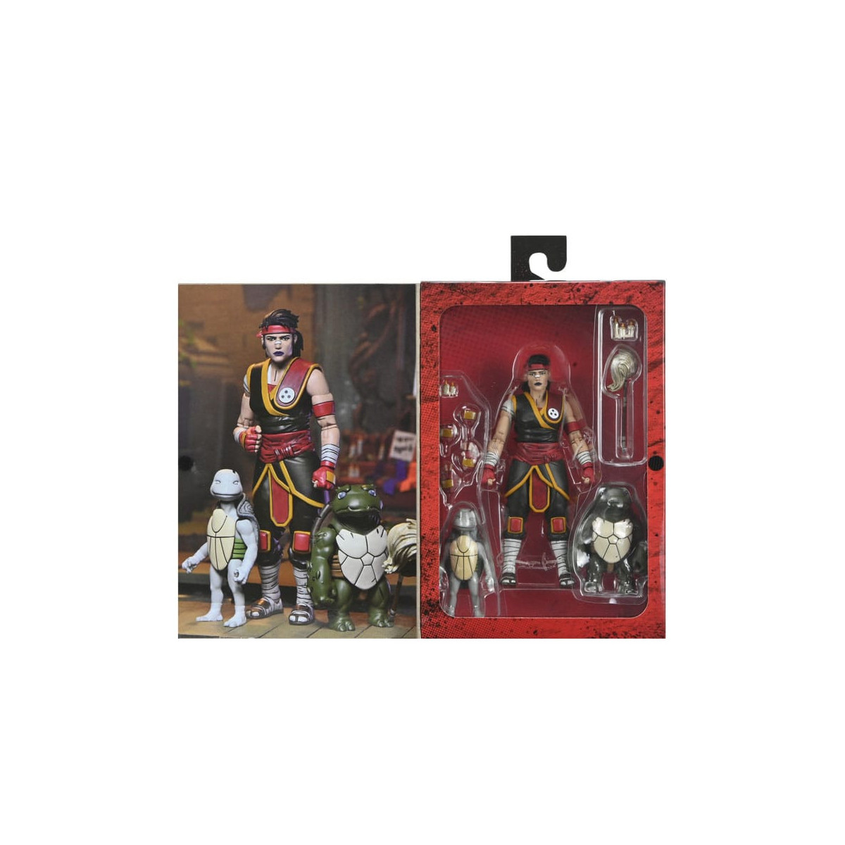 NECA - IDW Comics - Ultimate Casey Marie con Baby Odyn e Uno - The Last Ronin: Lost Years- TMNT