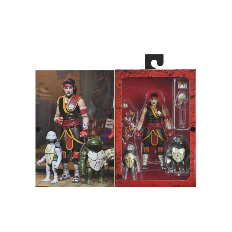 NECA - IDW Comics - Ultimate Casey Marie con Baby Odyn e Uno - The Last Ronin: Lost Years- TMNT