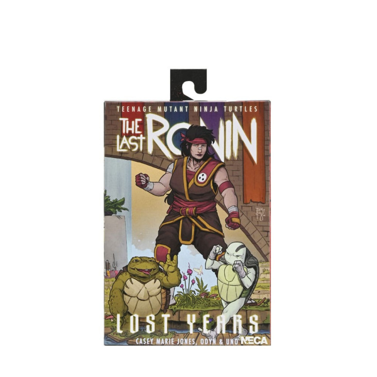 NECA - IDW Comics - Ultimate Casey Marie con Baby Odyn e Uno - The Last Ronin: Lost Years- TMNT