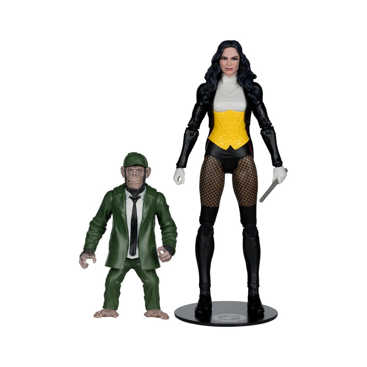 Mc Farlane - Multiverso DC - Zatanna con Detective Chimp Edizione da collezione 1/12
