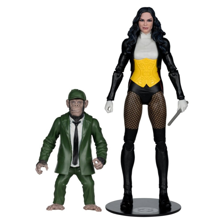 Mc Farlane - Multiverso DC - Zatanna con Detective Chimp Edizione da collezione 1/12