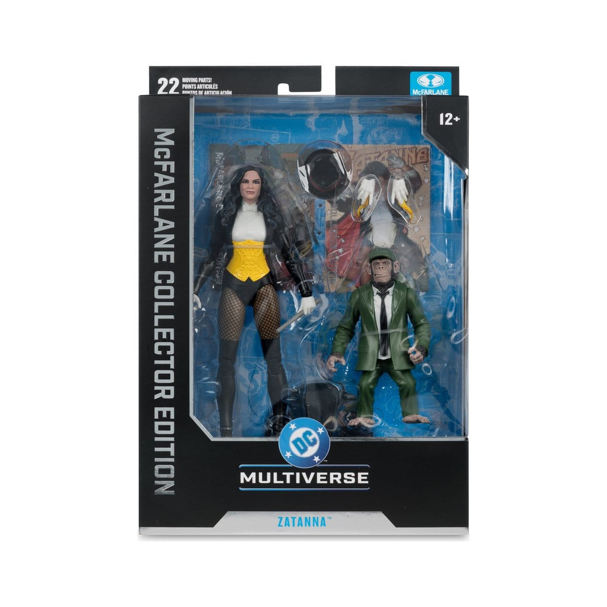 Mc Farlane - Multiverso DC - Zatanna con Detective Chimp Edizione da collezione 1/12