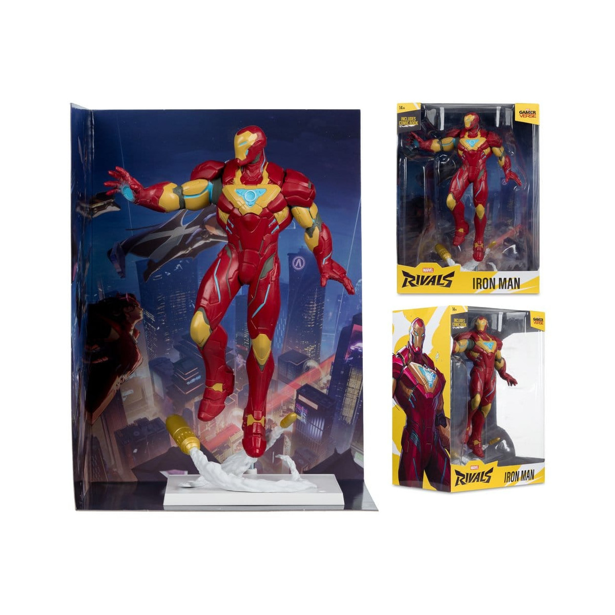 Mc Farlane Collezione Marvel Rivals - Iron Man 1/6