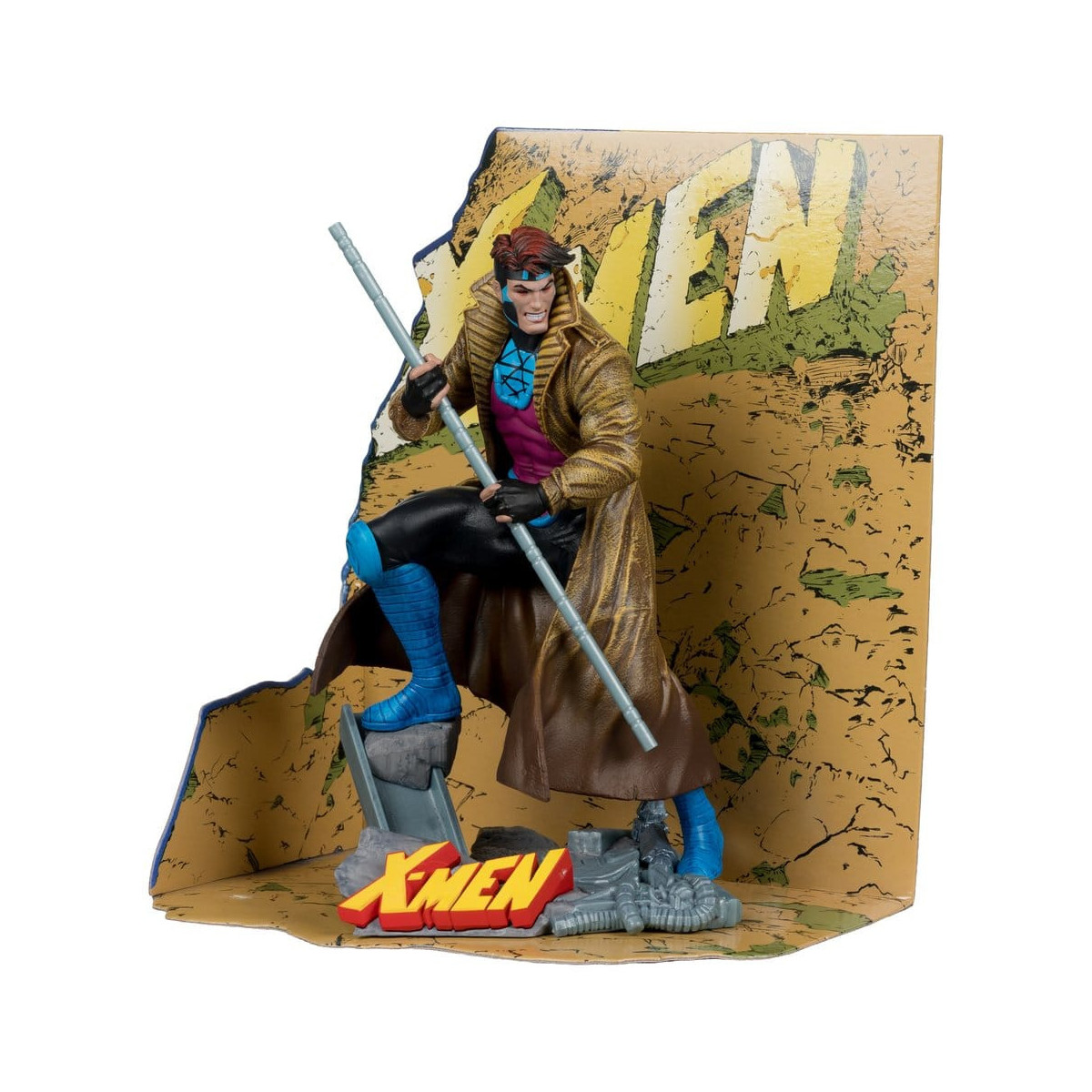 Mc Farlane - Marvel Collection Gambit (X-Men 1) 1/10