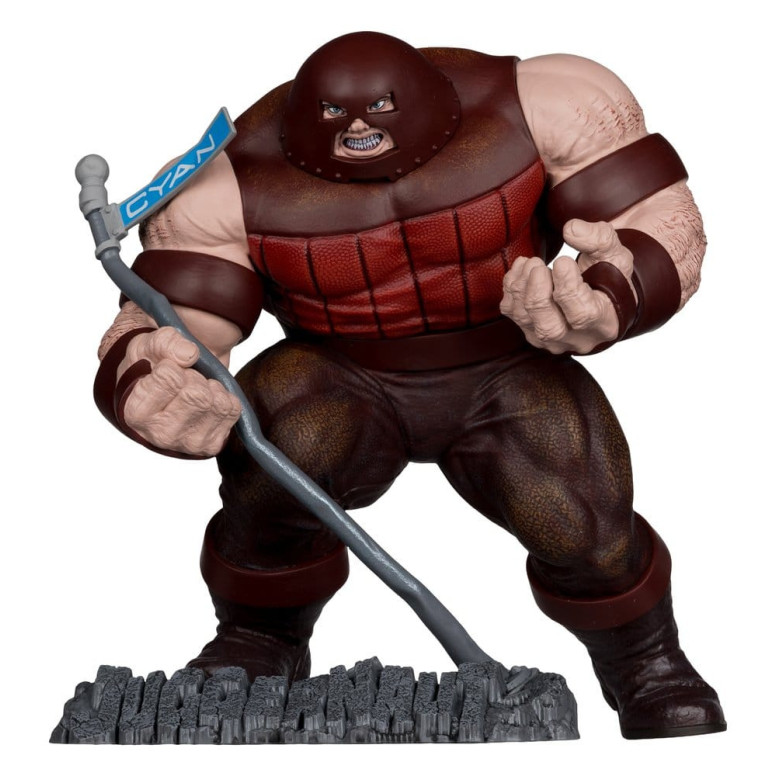 Mc Farlane - Marvel Collection Il Juggernaut (Spider-Man 16) Etichetta Oro 1/10