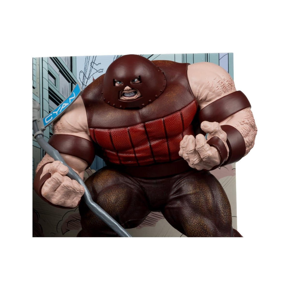 Mc Farlane - Marvel Collection Il Juggernaut (Spider-Man 16) Etichetta Oro 1/10