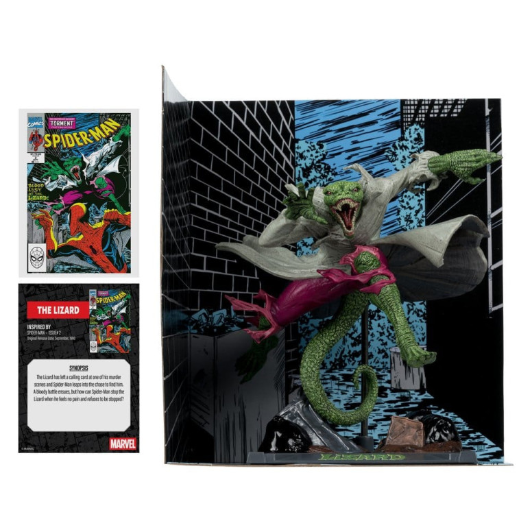 Mc Farlane - Collezione Marvel Lizard (Spider-Man 2) 1/10