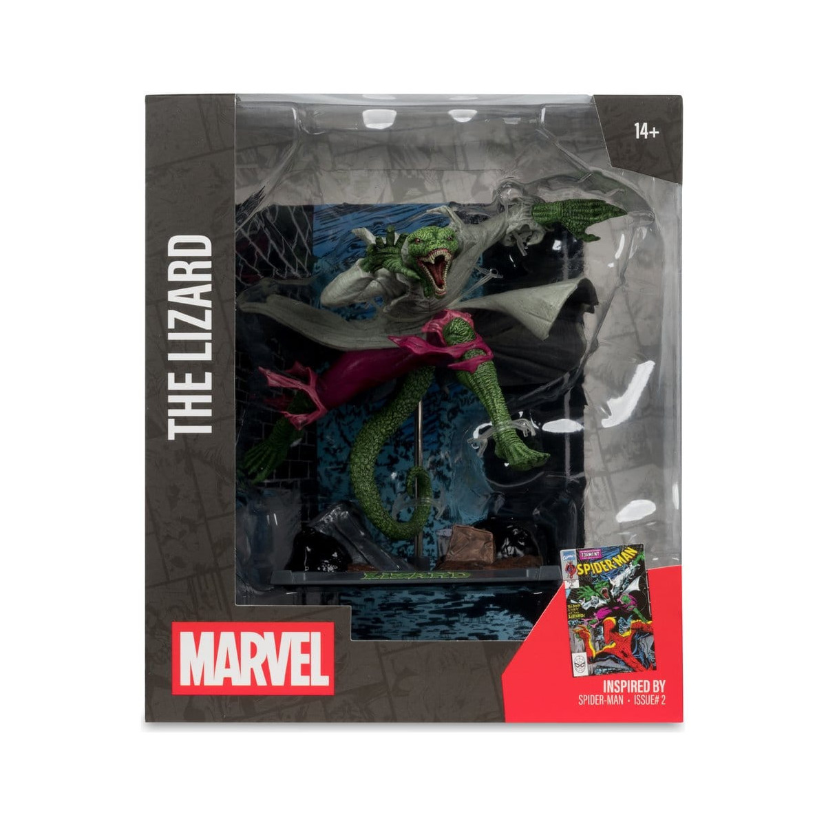 Mc Farlane - Collezione Marvel Lizard (Spider-Man 2) 1/10
