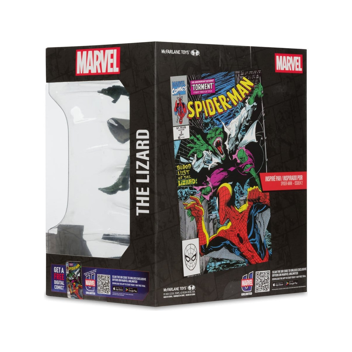 Mc Farlane - Collezione Marvel Lizard (Spider-Man 2) 1/10