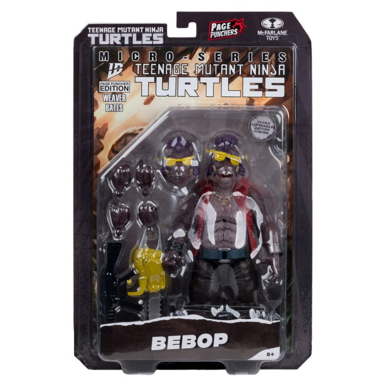 Mc Farlane TMNT - Pugnalatori di pagine - Bebop - Teenage Mutant Ninja Turtles