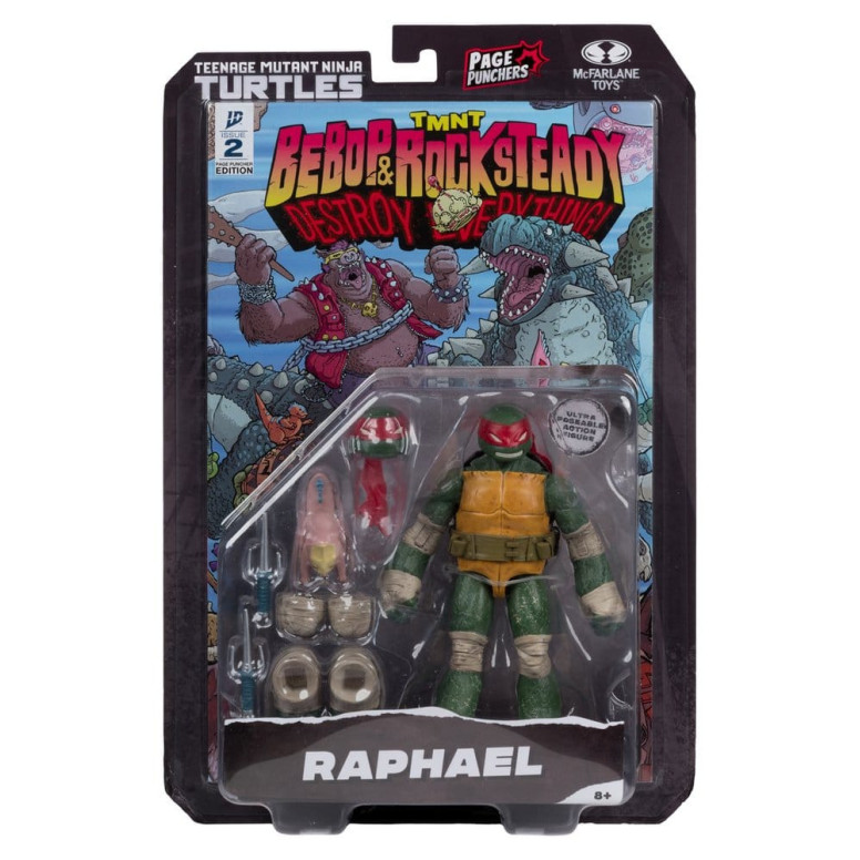 Mc Farlane TMNT - Pugnalatori di pagine - Raffaello - Teenage Mutant Ninja Turtles
