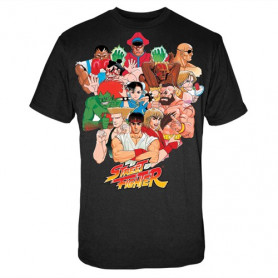 T-Shirt Street Fighter Characters Neca