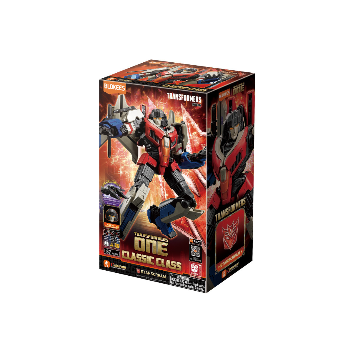Blokees Transformers One - Class 16 Starscream classico